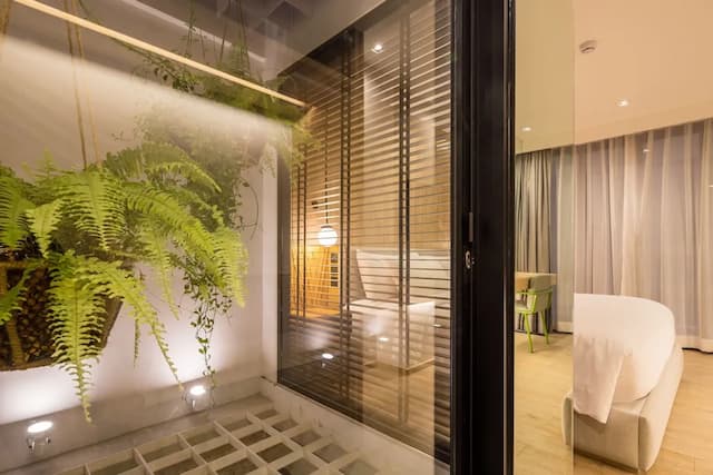 曼谷工匠飯店-普通套房, 1 張特大雙人床, 陽台, 泳池景觀-5