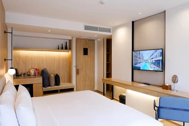 曼谷工匠飯店-豪華客房, 1 張特大雙人床-6