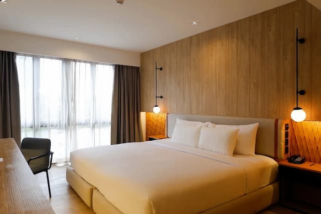 曼谷工匠飯店-豪華客房, 1 張特大雙人床-1