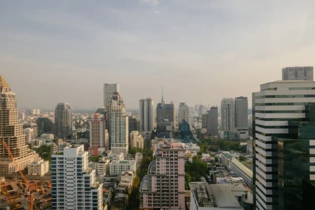 크라운 플라자 방콕 룸피니 파크 바이 IHG-스탠다드룸, 싱글침대 2개, 흡연-3