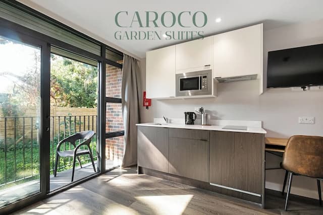 ウェストシティ カロコ アパートホテル-スタジオスイート シングルベッド 2 台 バルコニー ガーデンビュー-5