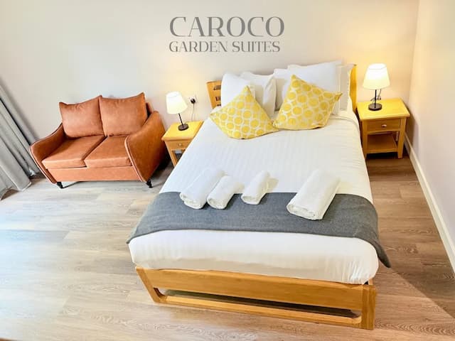 ウェストシティ カロコ アパートホテル-スタジオスイート ダブルベッド 1 台 バルコニー ガーデンビュー-15