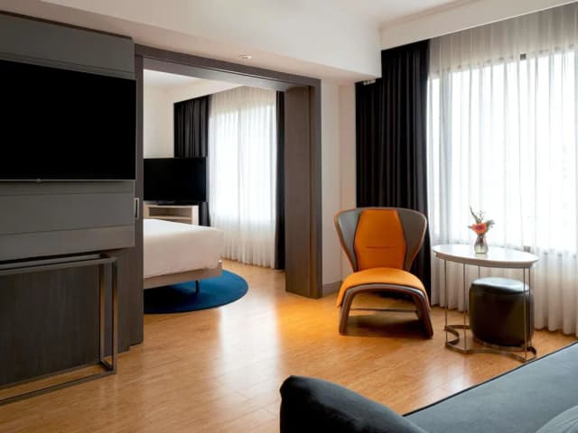 노보텔 방콕 온 시암 스퀘어-주니어 스위트, 퀸사이즈침대 1개-13