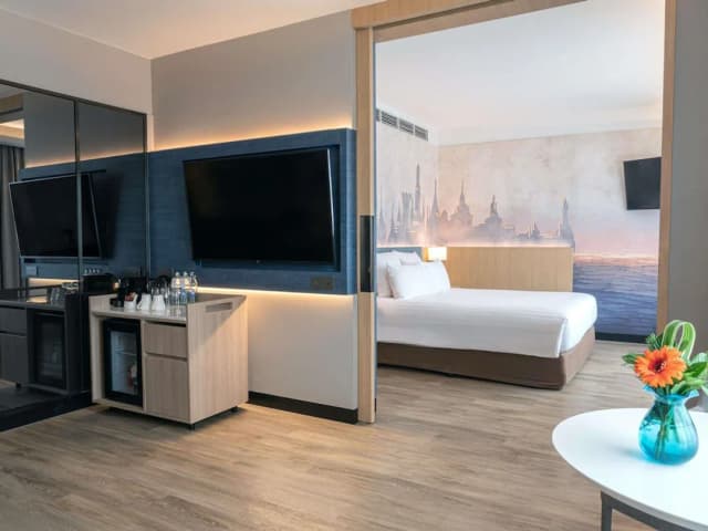 노보텔 방콕 온 시암 스퀘어-주니어 스위트, 퀸사이즈침대 1개-6