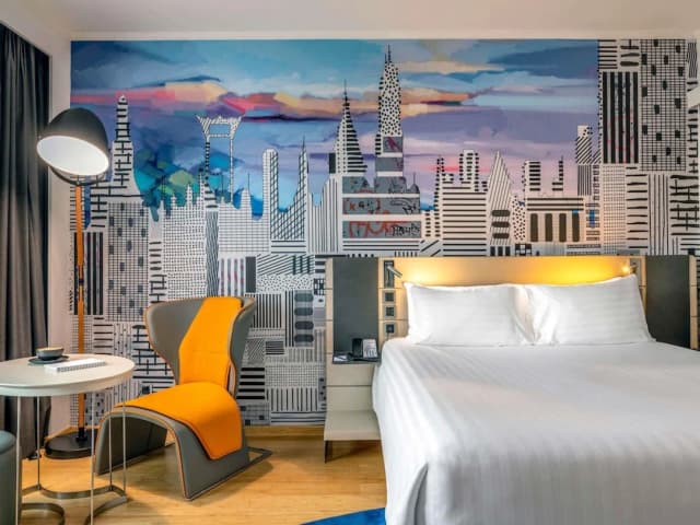 노보텔 방콕 온 시암 스퀘어-디럭스룸, 싱글침대 2개-5