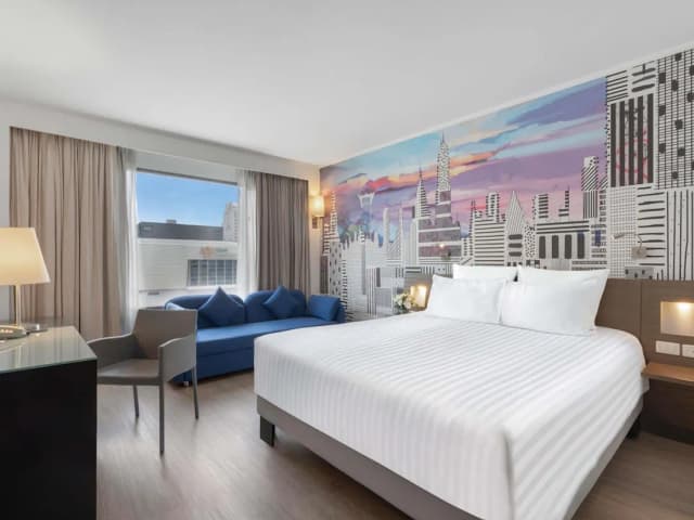 노보텔 방콕 온 시암 스퀘어-슈피리어룸, 퀸사이즈침대 1개-1