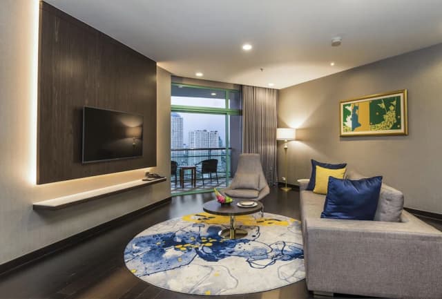 Chatrium Hotel Riverside Bangkok-Two Bedroom Club Suite River View-9