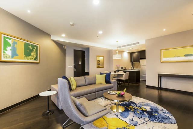 Chatrium Hotel Riverside Bangkok-Two Bedroom Club Suite River View-6