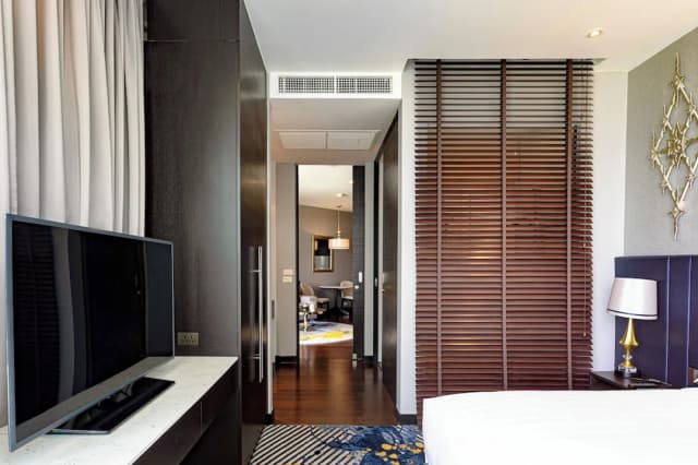 Chatrium Hotel Riverside Bangkok-One Bedroom Suite Twin City View-9