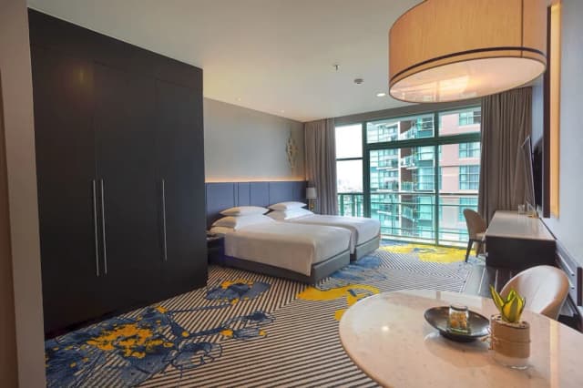 Chatrium Hotel Riverside Bangkok-Grand Deluxe Twin City View-16