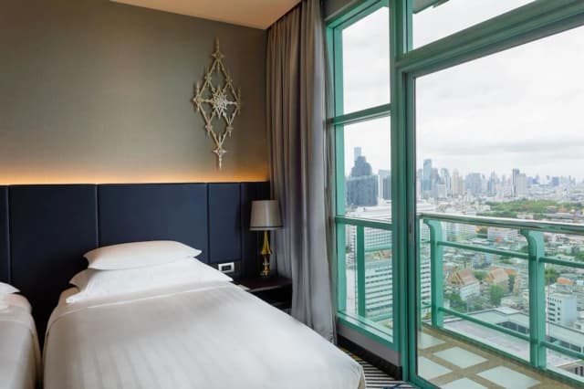 Chatrium Hotel Riverside Bangkok-Grand Deluxe Twin City View-7