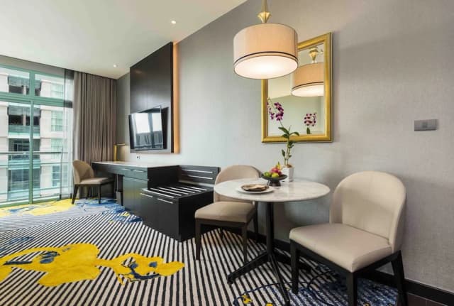 Chatrium Hotel Riverside Bangkok-Grand Deluxe Twin City View-4