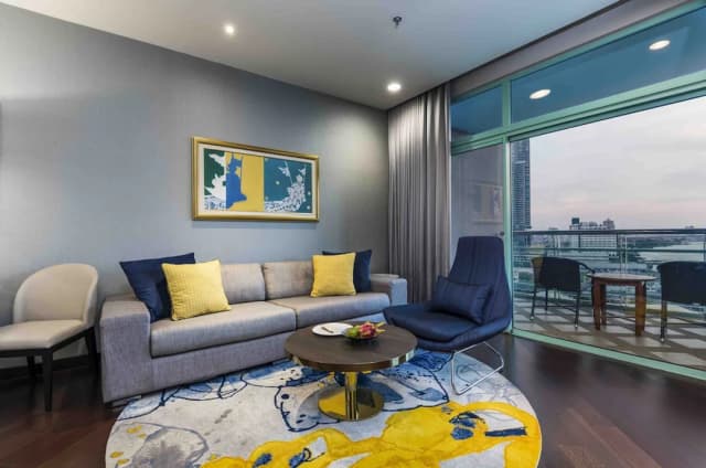 Chatrium Hotel Riverside Bangkok-One Bedroom Suite King River View-1