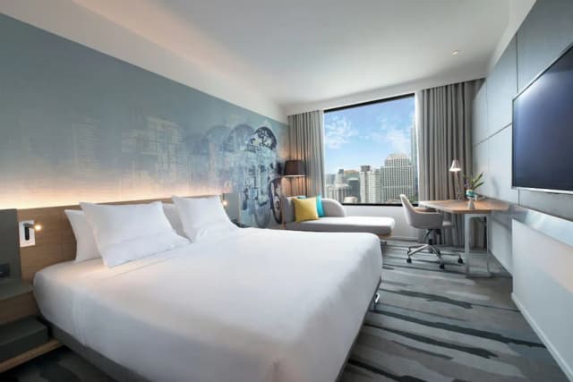 曼谷素坤逸 4 巷諾富特飯店-豪華客房, 1 張特大雙人床-6