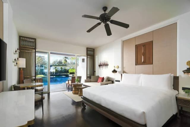 JW Marriott Khao Lak Resort and Spa-Deluxe Room, 1 King Bed with Sofa bed, Pool Access-1
