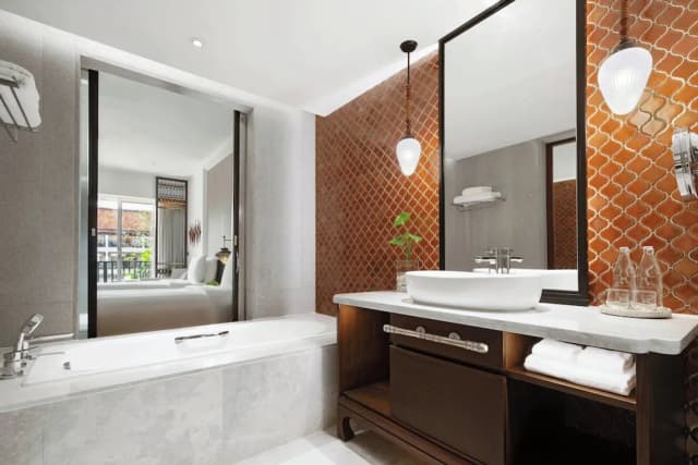 JW Marriott Khao Lak Resort and Spa-Deluxe Room, 1 King Bed with Sofa bed, Pool Access-9