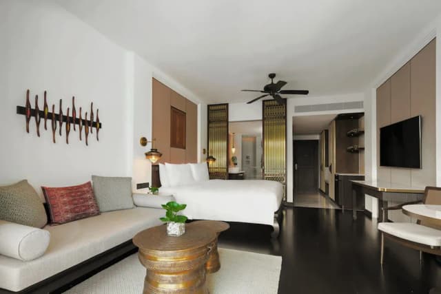 JW Marriott Khao Lak Resort and Spa-Deluxe Room, 1 King Bed with Sofa bed, Pool View-4