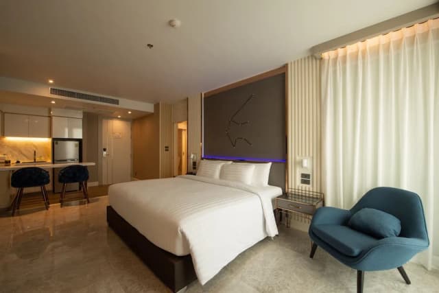 The Pattaya Discovery Beach Hotel Pattaya-Deluxe Room (DEE Tower)-5