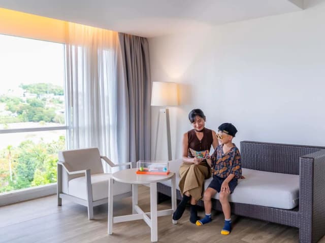 풀먼 푸켓 판와 비치 리조트-디럭스 스위트, 킹사이즈침대 1개, 발코니 (overlooking Andaman Sea)-9