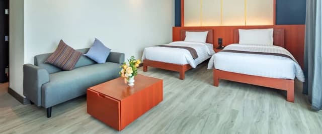 Monkham Village Hatyai-Superior Garden View Twin Bed-1