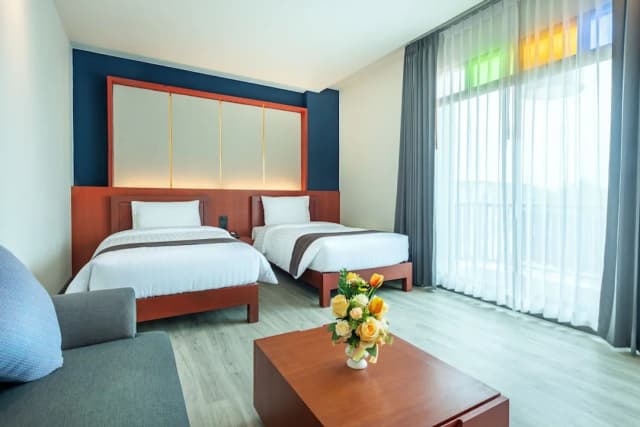 Monkham Village Hatyai-Superior Garden View Twin Bed-7