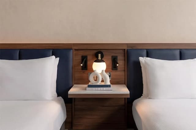 倫敦大都會希爾頓飯店-尊榮客房, 2 張加大雙人床-2