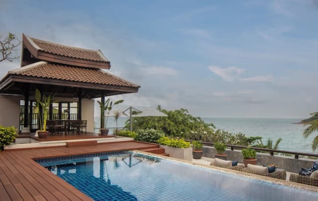 查汶安納塔拉拉瓦娜蘇梅島度假村-客房, 2 間臥室 (Two Bedroom Oceanfront Residence)-6
