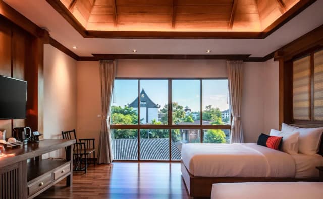 Phra Singh Village-Superior Twin Room (with Air Purifier)-9