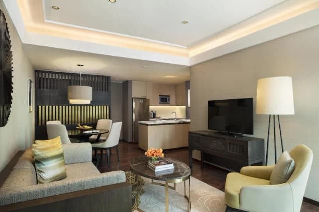 시암 켐핀스키 호텔 방콕-패밀리 스위트, 침실 2개-8