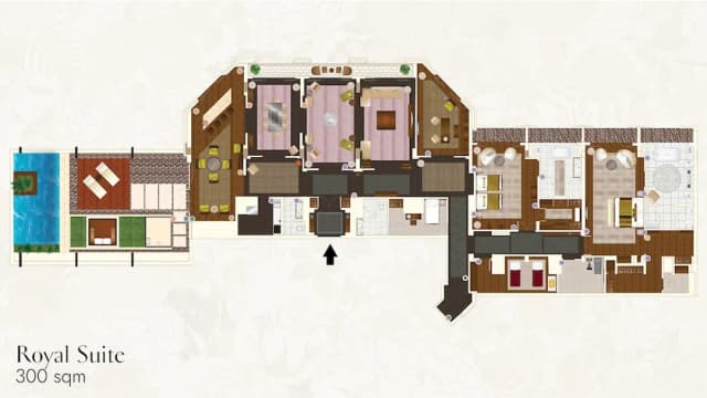 Siam Kempinski Hotel Bangkok-The Royal Suite with Executive Lounge Benefit-31