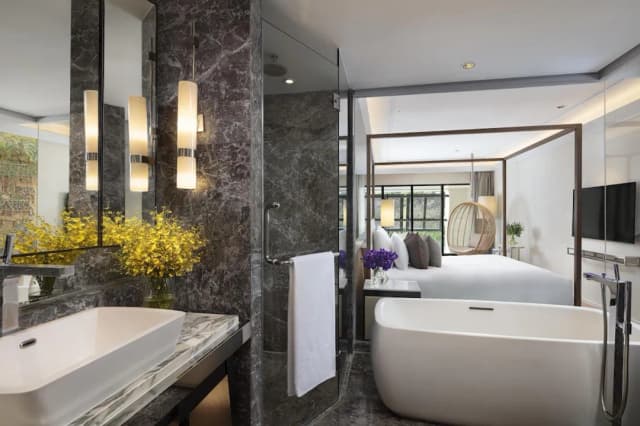 시암 켐핀스키 호텔 방콕-Duplex Cabana Room with Direct Pool Access ( Executive Lounge Benefit )-6