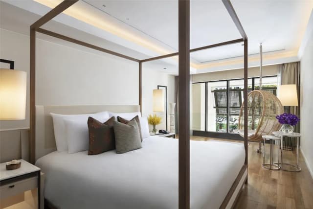시암 켐핀스키 호텔 방콕-Duplex Cabana Room with Direct Pool Access ( Executive Lounge Benefit )-7