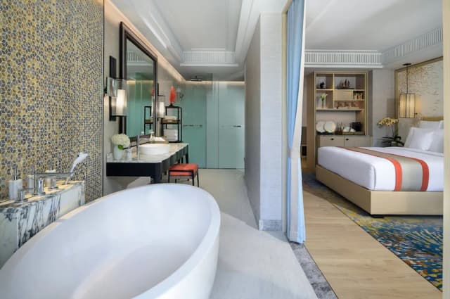 布吉度假村洲際酒店 (IHG 旗下酒店)-經典客房, 1 張特大雙人床, 泳池景-2