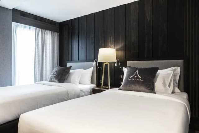 チェンマイオールドタウン-デラックス ルーム 浴槽 (King Bed or Twin Bed)-2