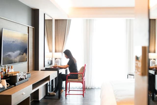 ラマダ プラザ バイ ウィンダム チャオ ファー-ファミリー ルーム ベッド (複数台)-13