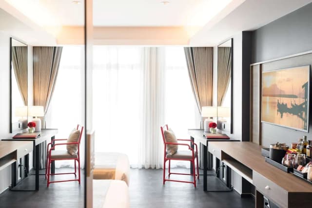 ラマダ プラザ バイ ウィンダム チャオ ファー-デラックス ルーム シングルベッド 2 台-3