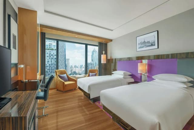 Renaissance Bangkok Ratchaprasong Hotel by Marriott-Executive Room, 2 Double Beds, High Floor, Non Smoking-5