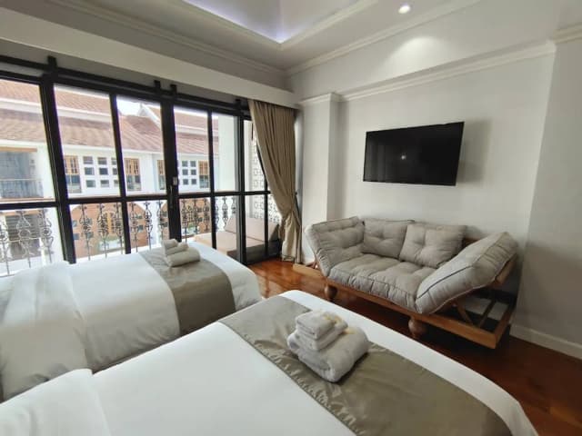 ランナ オリエンタル ホテル-デラックス ツインルーム シングルベッド 2 台 (Lanna Deluxe)-2