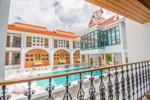 ランナ オリエンタル ホテル-デラックス ダブルルーム ダブルベッド 1 台 (Lanna Deluxe)-8