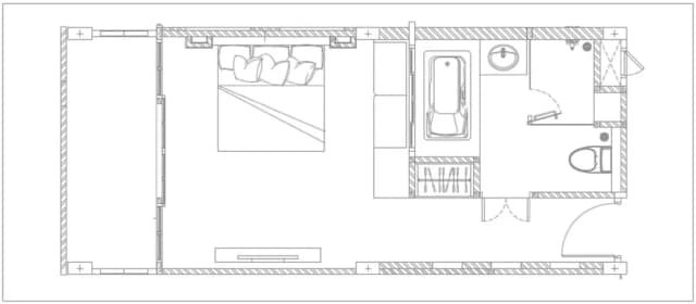 ランナ オリエンタル ホテル-デラックス ダブルルーム ダブルベッド 1 台 (Lanna Deluxe)-5