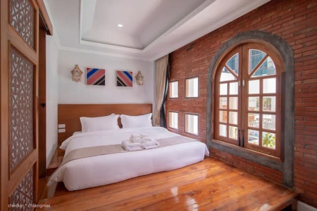 ランナ オリエンタル ホテル-スタンダード ルーム ダブルベッド 1 台 禁煙-3