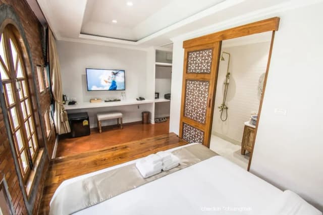 ランナ オリエンタル ホテル-スタンダード ルーム ダブルベッド 1 台 禁煙-2