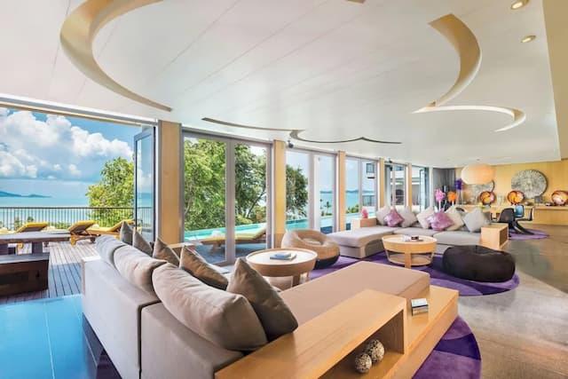 W Koh Samui-顶层房, 2 间卧室, 私人游泳池, 海洋景观 (Extreme WOW Ocean Haven)-11