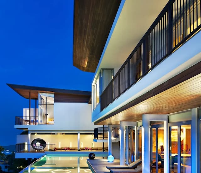 W Koh Samui-顶层房, 2 间卧室, 私人游泳池, 海洋景观 (Extreme WOW Ocean Haven)-5