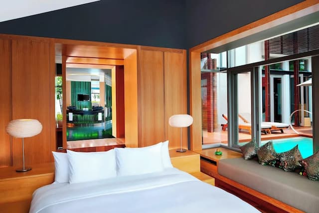 W Koh Samui-别墅, 1 间卧室, 私人游泳池, 花园景观 (WOW Jungle Oasis, 1 King)-1