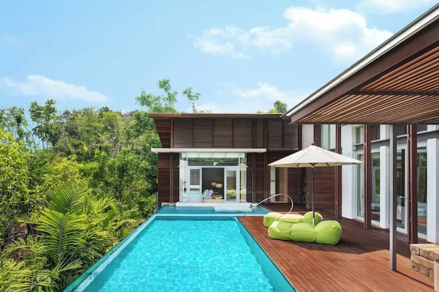 W Koh Samui-别墅, 1 间卧室, 私人游泳池, 花园景观 (WOW Jungle Oasis, 1 King)-6