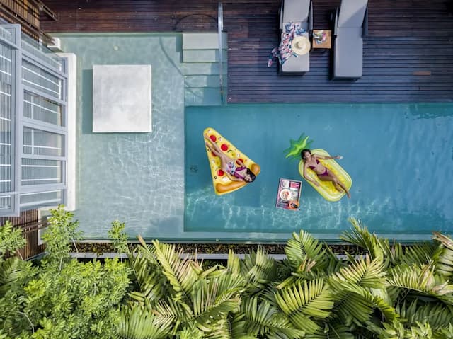 W Koh Samui-别墅, 1 间卧室, 私人游泳池, 花园景观 (WOW Jungle Oasis, 1 King)-5