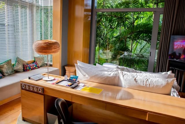 W Koh Samui-别墅, 1 间卧室, 私人游泳池, 花园景观 (WOW Jungle Oasis, 1 King)-2