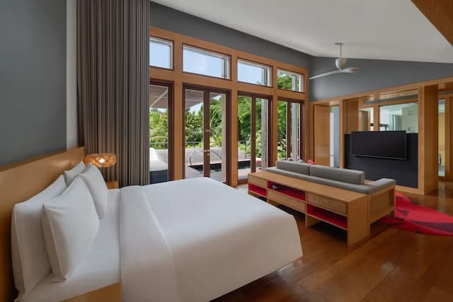 W Koh Samui-华丽别墅, 1 间卧室, 私人游泳池, 花园景观 (Garden View)-1