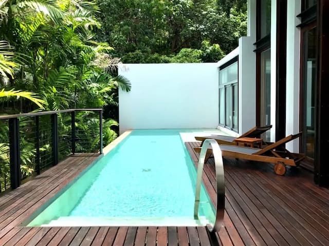 W Koh Samui-华丽别墅, 1 间卧室, 私人游泳池, 花园景观 (Garden View)-3